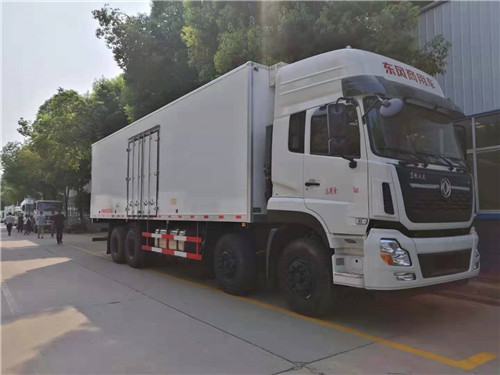 國五東風天龍前四后八廂長9.4米冷藏車廠家直銷，價格優惠