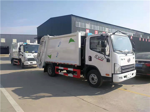 國五解放VN壓縮式垃圾車圖片參數介紹