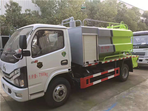 國六東風小多利卡清洗吸污車兩用車清水箱2方，污水4方