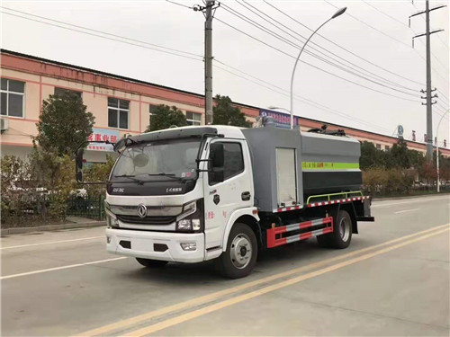 國(guó)六東風(fēng)凱普特9方清洗吸污車，兩用車