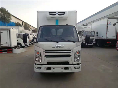 國(guó)六江鈴藍(lán)牌冷藏車(chē)