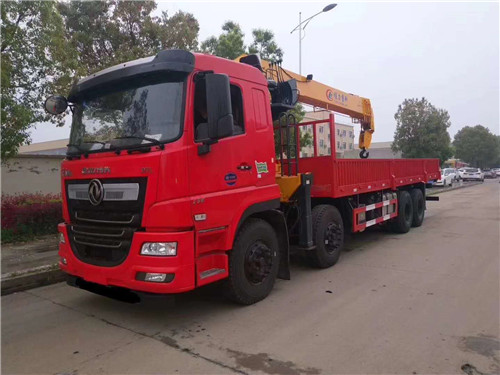 東風新款8.3米程力重科16噸五節臂隨車吊推薦