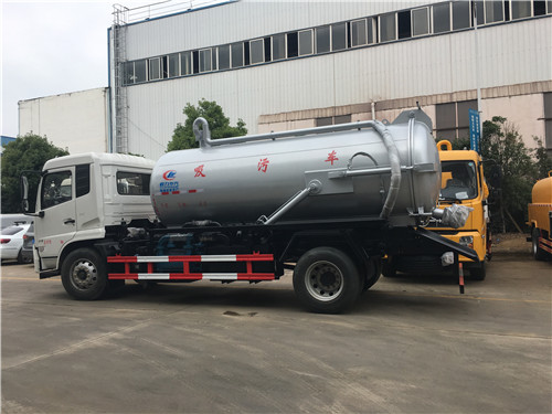 國六東風(fēng)天錦12方吸污車可以上北京市牌照