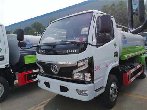 東風國六5噸灑水車圖片參數介紹