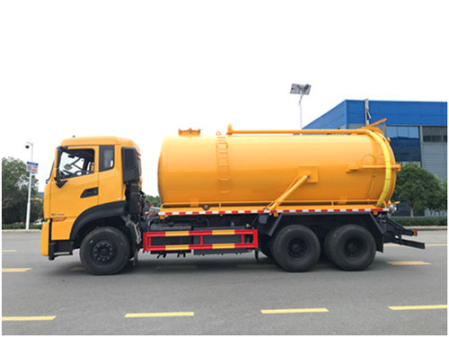 國(guó)六東風(fēng)天龍后雙橋18.5方吸污車(chē)能上北京市牌照