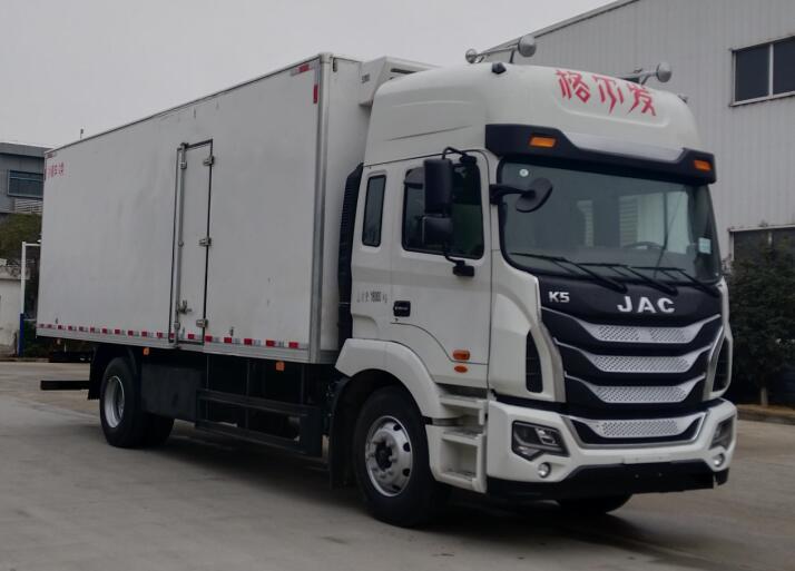 國(guó)五江淮格爾發(fā)冷藏車(chē)可選6.8米7.2米廂體
