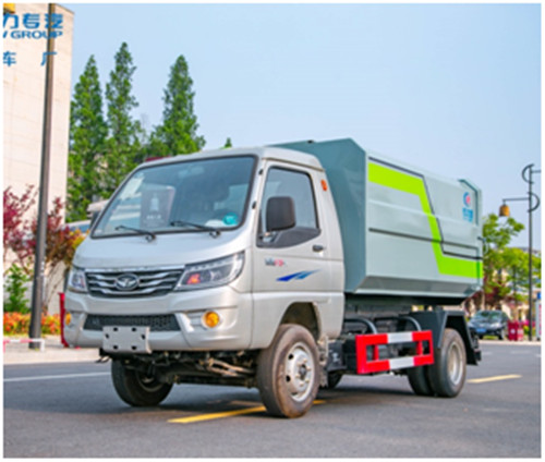 唐駿后雙輪國六掛桶垃圾車圖片參數介紹