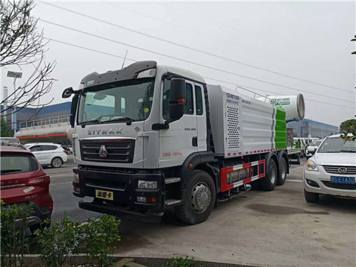 國(guó)六重汽汕德卡后雙橋多功能抑塵車(chē)推薦