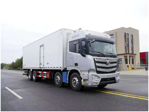 9.6米福田歐曼EST冷藏車圖片參數介紹