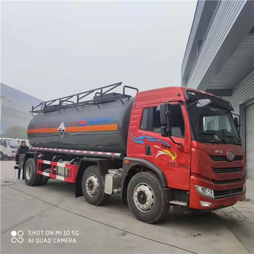 解放19.5立方氫氯酸運輸車圖片參數介紹