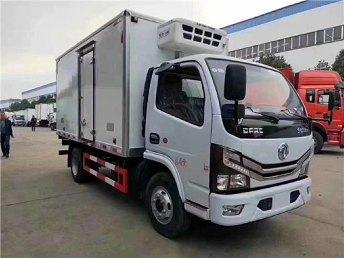 東風多利卡D6廂長4.1米國六冷藏車，北京市環保已公示，可上京牌