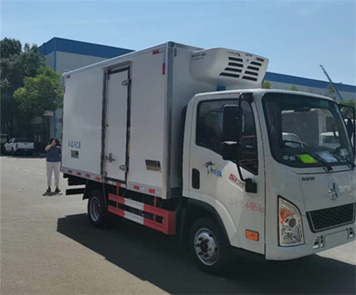 國(guó)六大運(yùn)藍(lán)牌冷藏車(chē)，做肉勾不超重