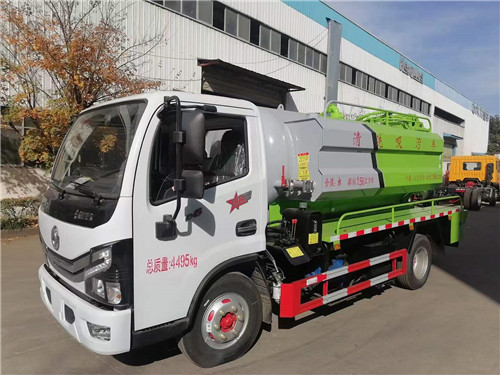 國六東多小多利卡清洗吸污車，藍牌黃牌均可上戶！