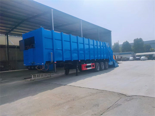 45方半掛壓縮垃圾車廠家直銷，價格優惠