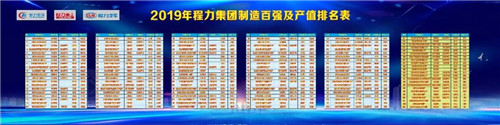 程力汽車集團制造100強名單，記錄著程力人敢于拼搏，勇于擔當，筑夢前行的堅實足跡。