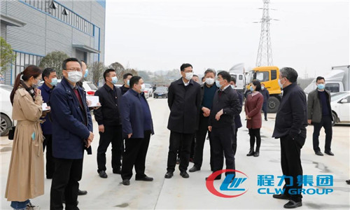 程力汽車集團總經理程阿羅對曹廣晶副省長在百忙之中來程力汽車集團調研表達衷心感謝，向領導們立下了軍令狀，程力一定會抓好目前產能恢復和國家相關優惠政策的大好機遇，在保質保量完成既定生產目標任務的同時，緊跟時代步伐加大先進技術和新產品的研發投入，牢牢把握市場的發展動向。始終把品牌發展、品牌效應作為首要工作任務，將程力這一優秀的品牌打造成為湖北省優秀民營企業的一張“金字招牌”。