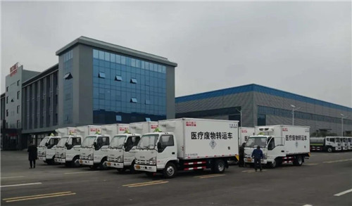 程力醫療廢物轉運車熱銷后疫情專業市場。