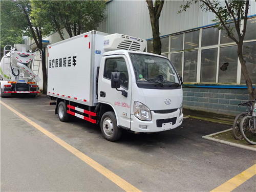 國六躍進汽油3.26米醫療廢物轉運車