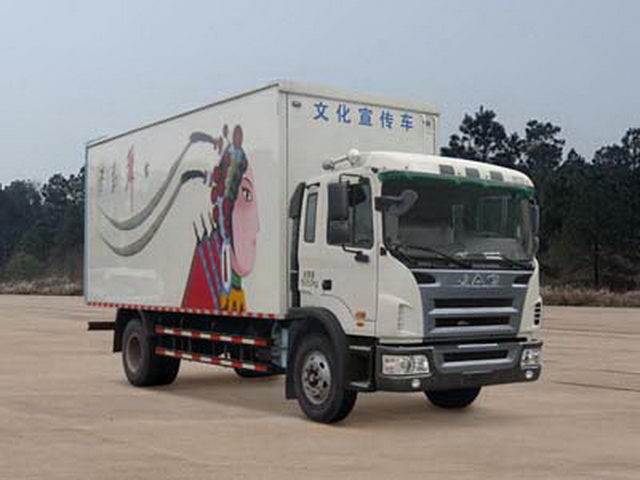 江淮格爾發7.6米流動舞臺車（40平方、60平方、80平方）