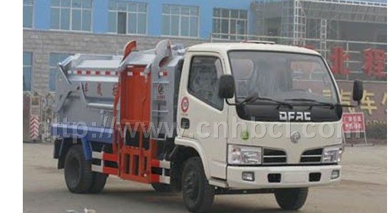 東風小霸王側裝壓縮式垃圾車