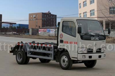 國四東風福瑞卡車廂可卸式垃圾車