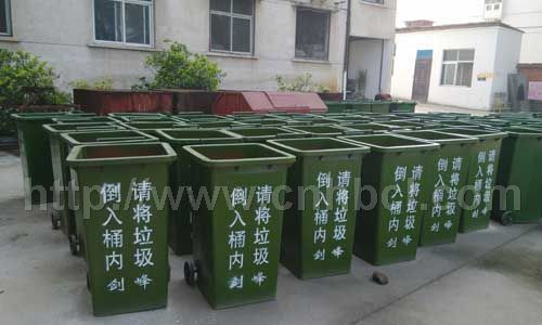 240升四方形環衛垃圾鐵桶