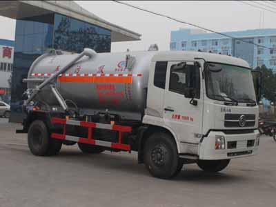 國五東風天錦吸污車